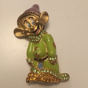 Swarovski “Dopey” brooch